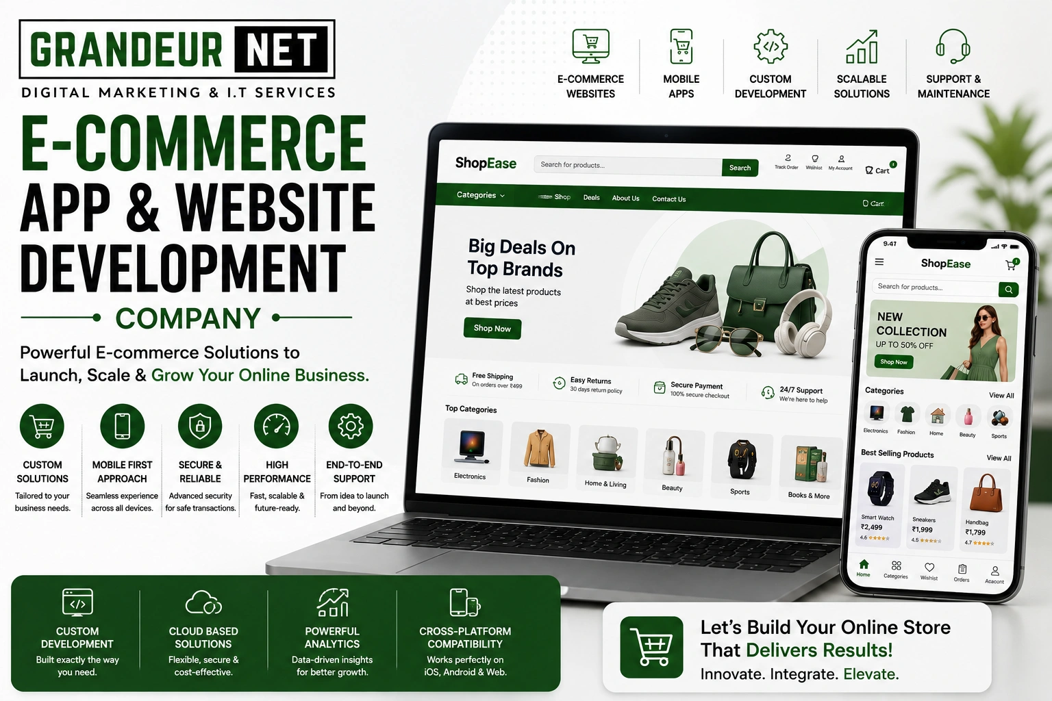 E-commerce App & Website Development Company